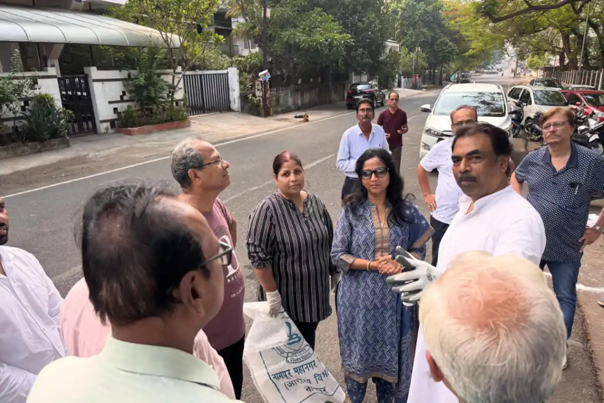 Pandhrabodi Lake cleanup drive Nagpur: पांढराबोडी झील बचाओ अभियान के पहले दिन 450 किलो कचरा निकला, लोगों ने बढ़-चढ़कर लिया हिस्सा