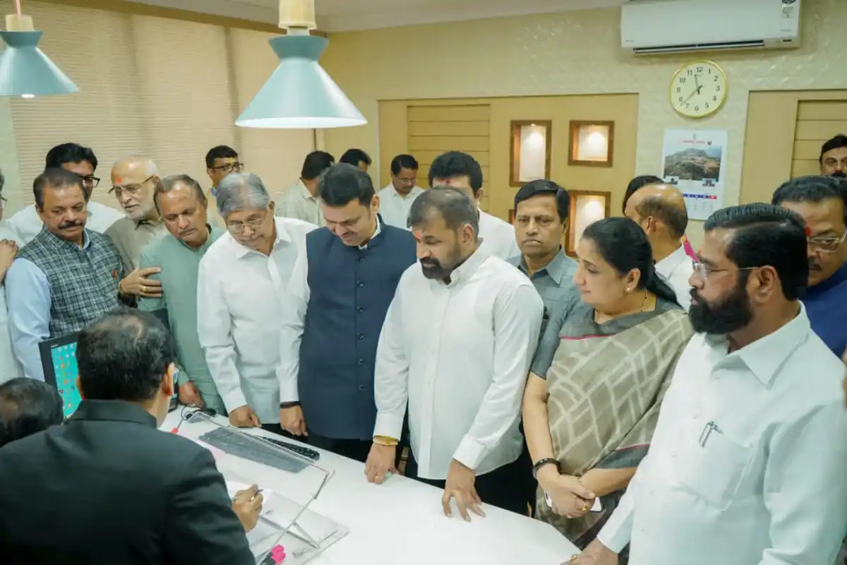 Sachin Ahir Vidhan Parishad Deputy Chairman nomination Maharashtra: महाराष्ट्र विधान परिषद के उपसभापति पद के लिए नामांकन दाखिल, महायुति के नेताओं की रही मौजूदगी