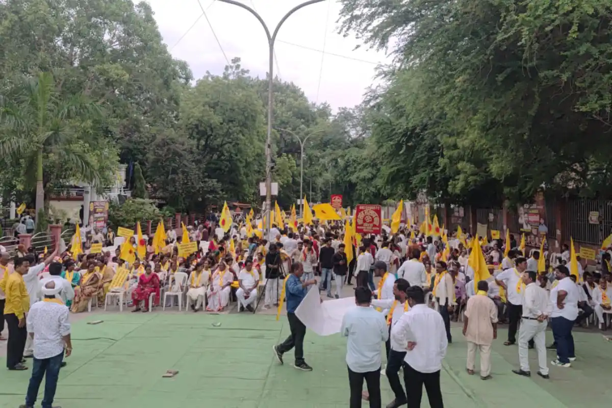 Nagpur Sub Classification Reservation Morcha: नागपुर में उप-वर्गीकरण और आरक्षण की मांग को लेकर निकला विशाल लक्ष्यभेदी मोर्चा