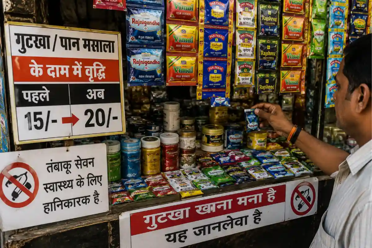 महाराष्ट्र में गुटखा कारोबार में मची खलबली, कई शहरों में बढ़े पान मसाला के रेट