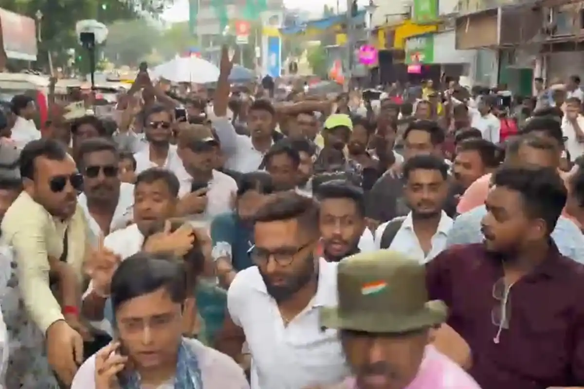 Ballygunge TMC procession slogan clash: बालीगंज में तृणमूल की रैली शुरू होने से पहले नारेबाजी, माहौल हुआ गरम