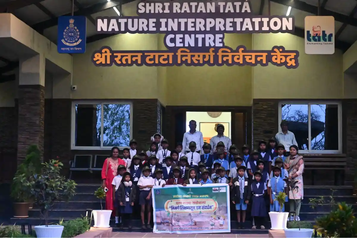 Tadoba Andhari Tiger Reserve wildlife ambassadors conservation program: ताडोबा में 20 वन्यजीव दूत चुने गए, 4,270 विद्यार्थियों को वन्यजीव संरक्षण और प्रकृति शिक्षा कार्यक्रम से जोड़ा गया