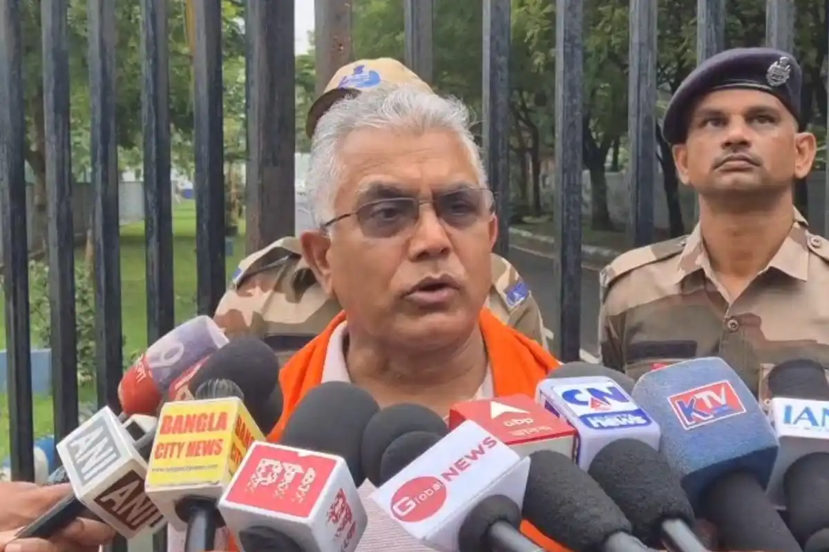 Dilip Ghosh Sebashray FIR Reaction: सेबाश्रय एफआईआर से लेकर नगर निकाय, भर्ती, साइबर अपराध और अस्पताल व्यवस्था पर दिलीप घोष का बयान