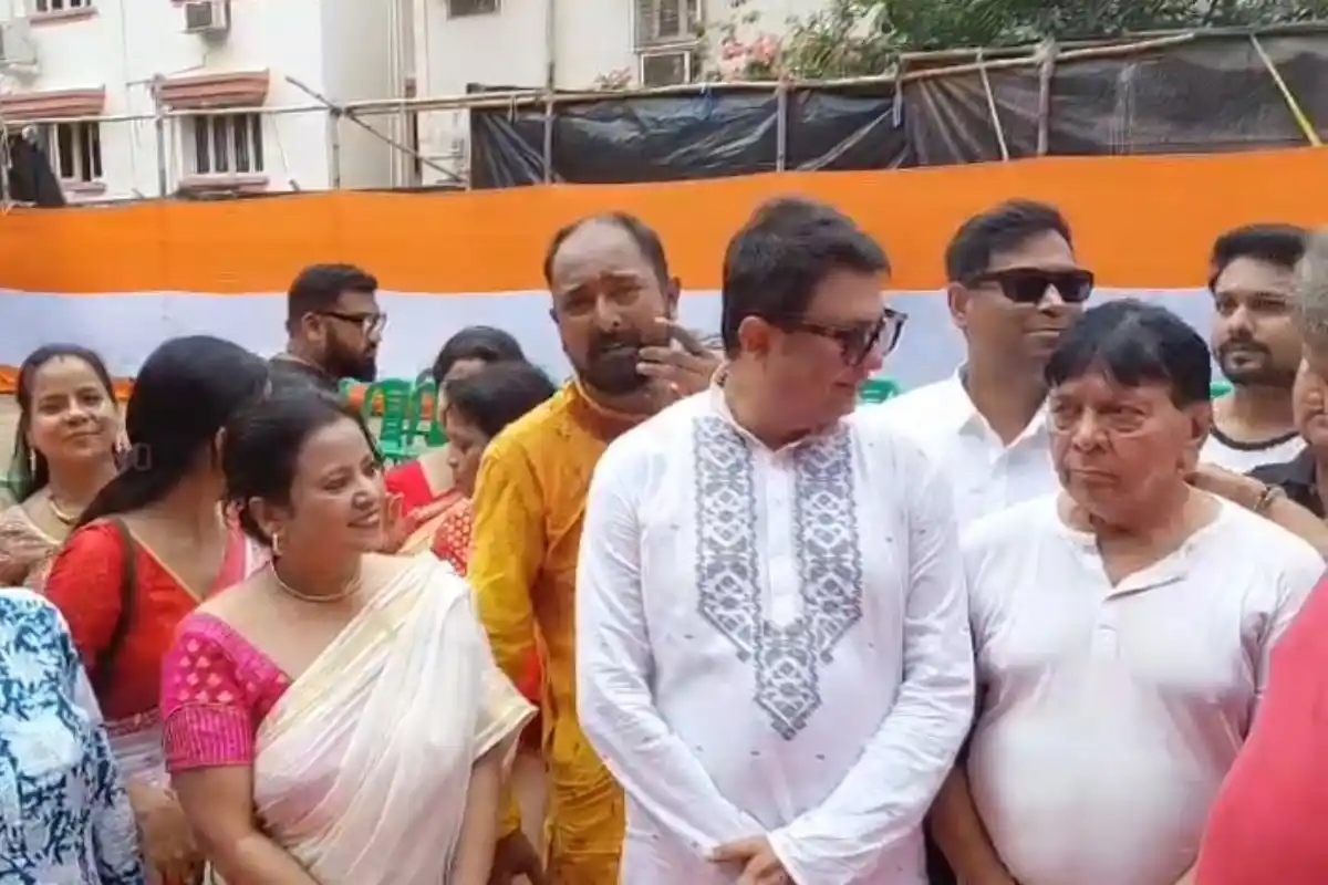 Suruchi Sangha Durga Puja Khuti Puja Sourav Sikdar: रथ यात्रा के शुभ दिन सुरुचि संघ ने दुर्गा पूजा की तैयारियों की शुरुआत की, कार्यक्रम में भाजपा विधायक सौरभ सिकदार रहे मौजूद