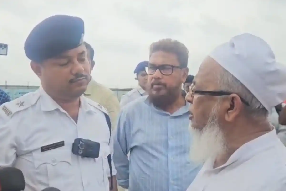 Airport Gate 7 Mosque Protest section 163: एयरपोर्ट 7 नंबर गेट पर मस्जिद को लेकर विरोध से पहले धारा 163 लागू, पुलिस ने बढ़ाई सुरक्षा