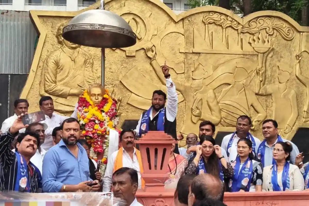 Nagpur Annabhau Sathe tribute Jaideep Kawade: नागपुर में पीपल्स रिपब्लिकन पार्टी ने अण्णाभाऊ साठे को श्रद्धांजलि दी, जयदीप कवाडे ने उनके साहित्य और सामाजिक विचारों को याद किया