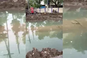 Pratapnagar Road Work Traffic Risk Nagpur: प्रतापनगर में अधूरी सड़क और बिगड़ी यातायात व्यवस्था से बढ़ा हादसों का खतरा, लोगों ने प्रशासन से तुरंत कार्रवाई की मांग