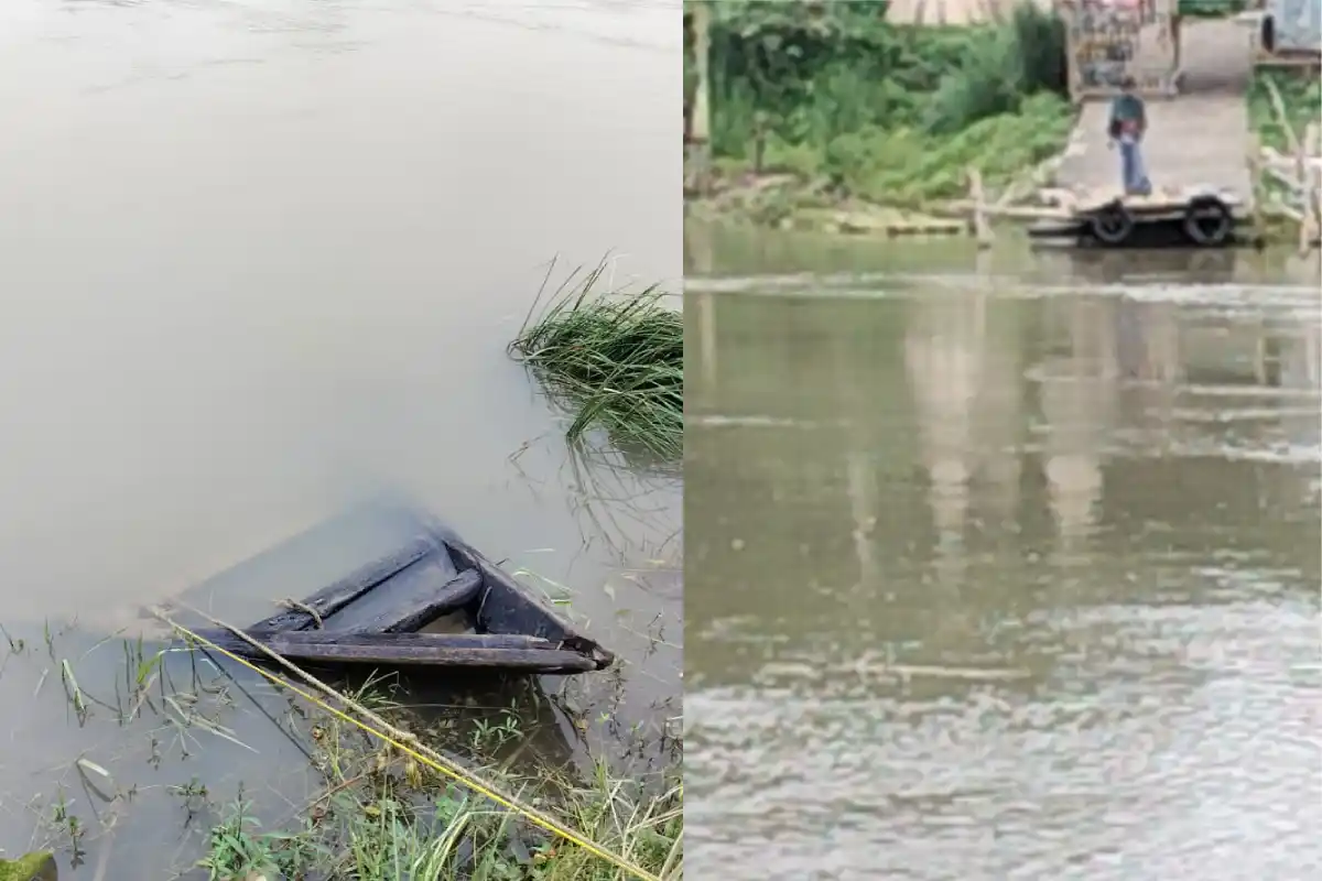 Dadpur boat capsized school students safe: पश्चिम बंगाल के पूर्व बर्धमान जिले में नदी पार करते समय नाव पलटी, स्कूल के छात्र और कई लोग बाल-बाल बचे