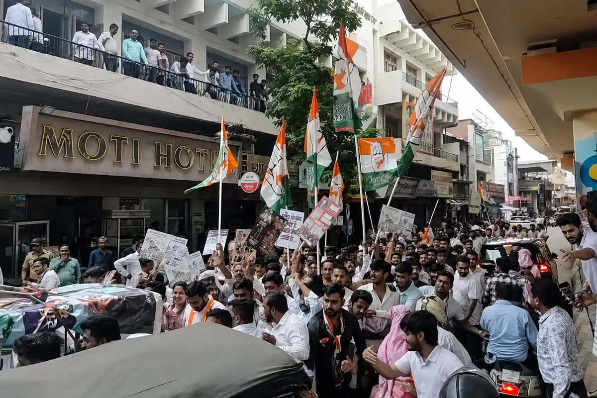Nagpur Yuva Congress E20 policy protest Gadkari Wada: नागपुर में आज युवक कांग्रेस का गडकरी वाड़ा घेराव, ई-20 नीति के विरोध में बड़ा प्रदर्शन