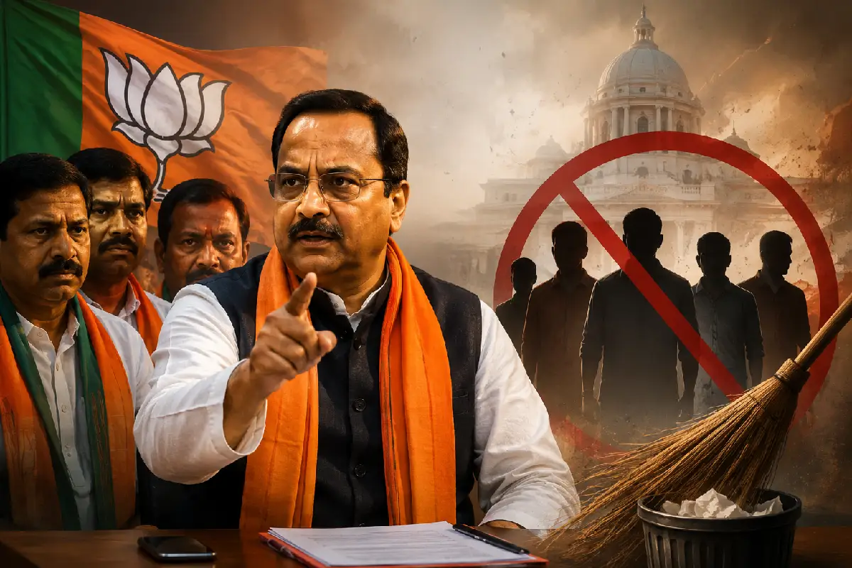 BJP Suspends 22 Leaders in Bengal