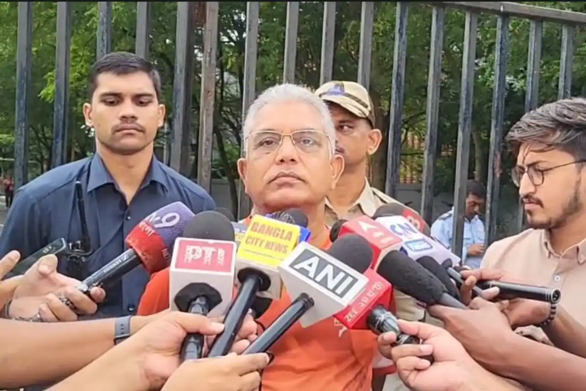 Dilip Ghosh Political Reaction on Mohan Bhagwat, Delimitation Bill and Jharkhand Student Protest: मोहन भागवत के बयान, परिसीमन विधेयक और झारखंड छात्र आंदोलन पर दिलीप घोष की प्रतिक्रिया
