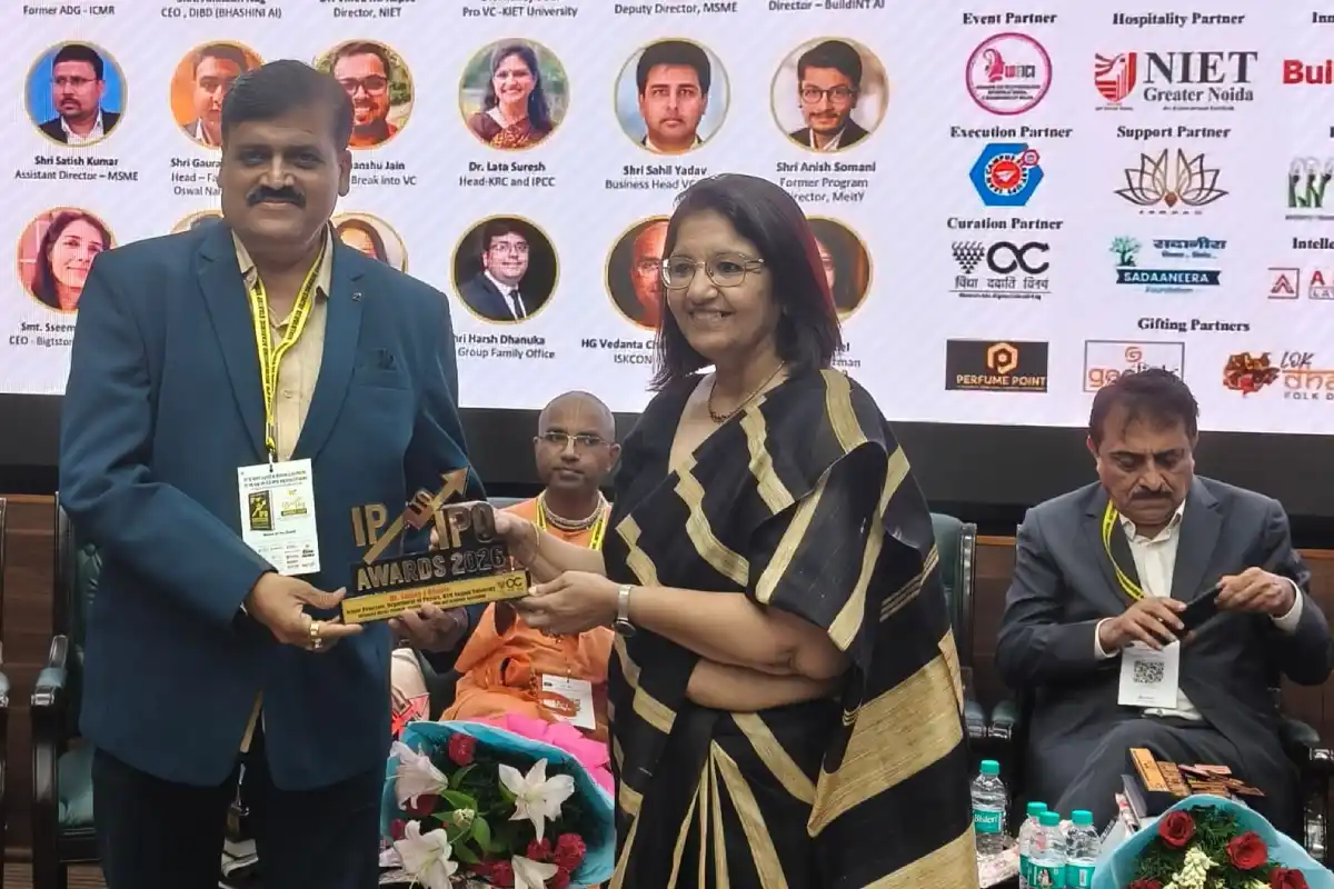 Dr Sanjay Dhoble IP to IPO Award 2026 Nagpur University: नागपुर विश्वविद्यालय के डॉ. संजय ढोबळे को ‘आईपी टू आईपीओ अवॉर्ड 2026’, 149 पेटेंट के लिए मिला सम्मान
