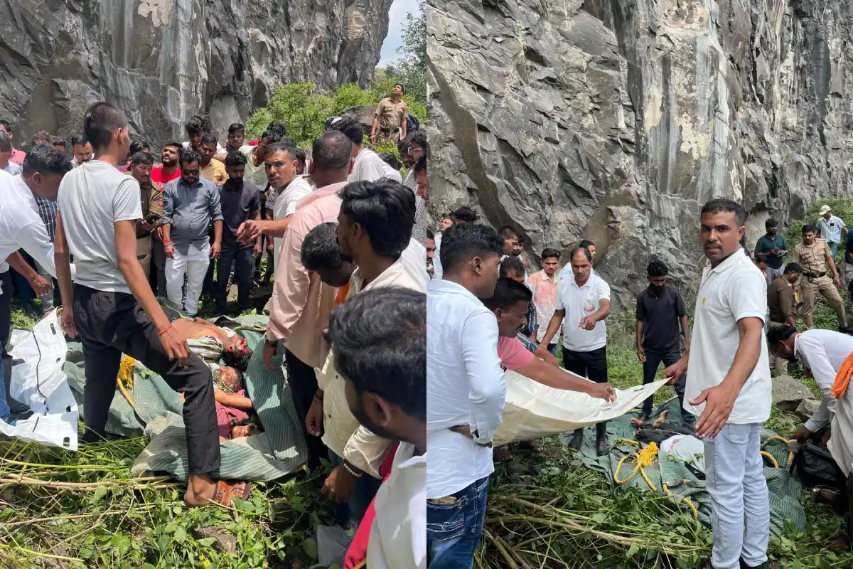 Chhatrapati Sambhajinagar Khavadya Dongar accident three dead: छत्रपति संभाजीनगर के खवड्या डोंगर में दर्दनाक हादसा, बेटे को बचाने पहुंचे माता-पिता समेत तीन की मौत