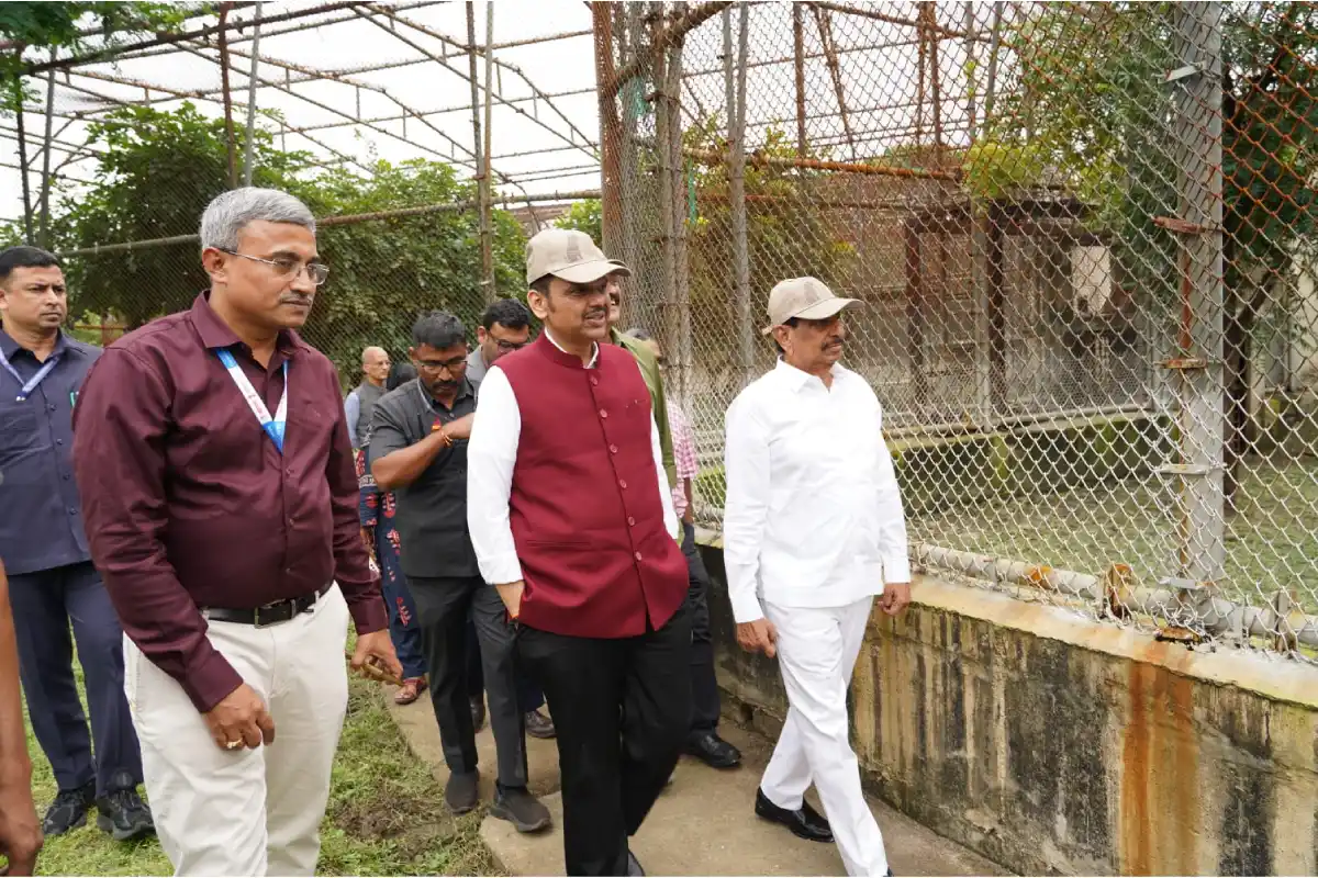 Gorewada International Zoo Nagpur CM Fadnavis visit: नागपुर में मुख्यमंत्री देवेंद्र फडणवीस ने गोरेवाड़ा अंतरराष्ट्रीय प्राणी संग्रहालय का किया दौरा