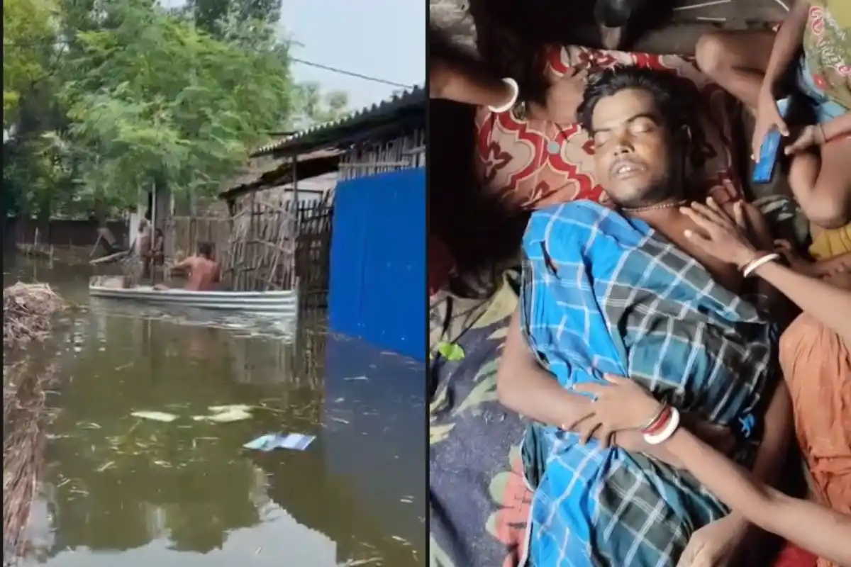 Malda Bhutni Flood Drowning Death Dwijen Mandal: मालदा के भूतनी में बाढ़ का कहर, डूबने से किसान द्विजेन मंडल की मौत