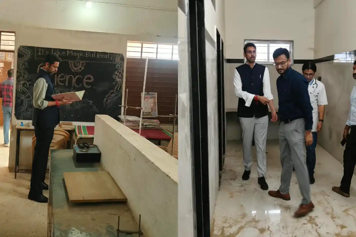 Pench Tiger Reserve development inspection Nagpur: नागपुर के जिलाधिकारी ने पेंच में विकास कार्यों का किया निरीक्षण, मानव-वन्यजीव संघर्ष रोकने पर जोर