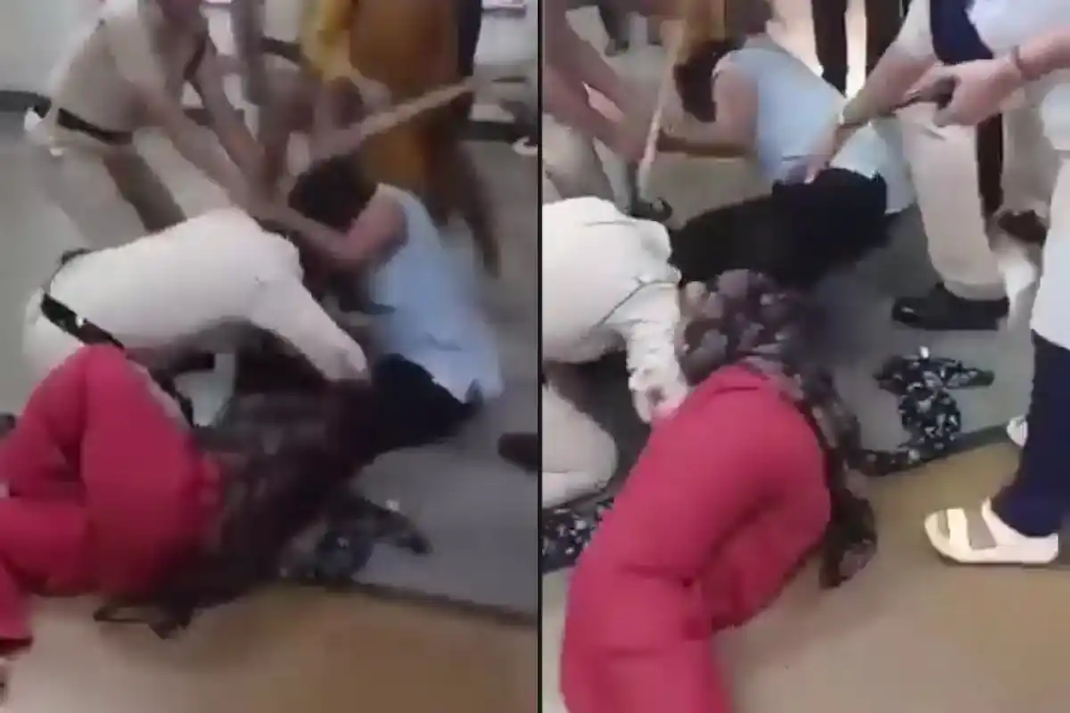 Netaji Metro Station Kolkata woman passenger RPF clash: कोलकाता के नेताजी मेट्रो स्टेशन पर महिला यात्री और आरपीएफ कर्मी में मारपीट, वीडियो वायरल