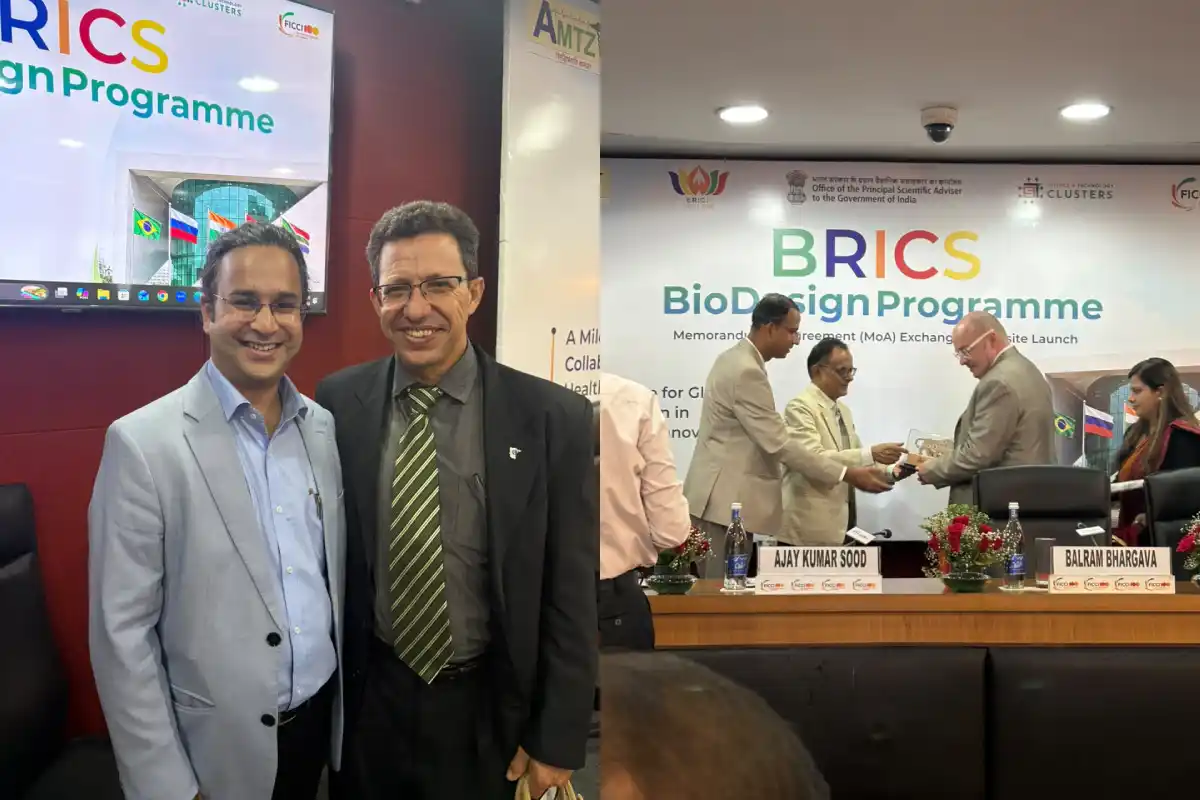 Nagpur Doctor Jerryl Banait BRICS BioDesign Programme: नागपुर के डॉ. जेरिल बनैत नई दिल्ली में ब्रिक्स बायोडिजाइन कार्यक्रम का बने हिस्सा