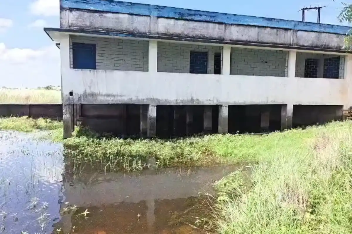 Murshidabad Godapara Pulia School Waterlogging: मुर्शिदाबाद के गोदापाड़ा पुलिया उच्च विद्यालय में फिर जलजमाव, 2000 से जारी है परेशानी