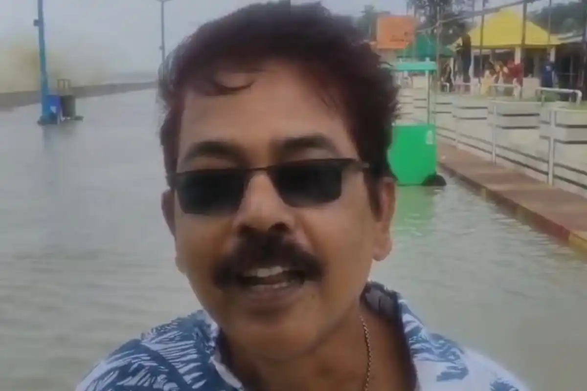 Digha sea rough weather depression West Bengal: पूर्व मेदिनीपुर के दीघा में निम्न दबाव के असर से समुद्र उफान पर, पर्यटकों के समुद्र में उतरने पर रोक