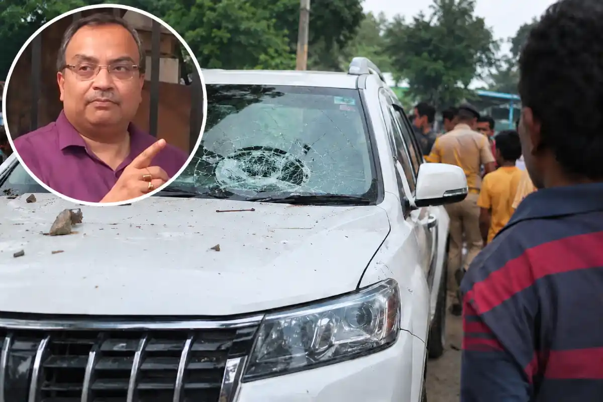 हुगली के उत्तरपाड़ा में कुणाल घोष की गाड़ी पर हमला, श्रिरामपुर में ममता की सभा में जाते समय रास्ता रोका