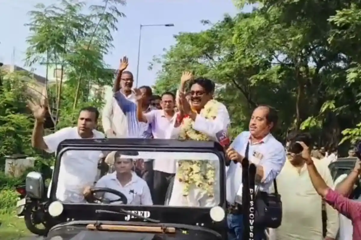 Nandigram Congress candidate Milan Pradhan bail: हल्दिया में जेल से रिहा हुए नंदीग्राम के कांग्रेस उम्मीदवार मिलन प्रधान