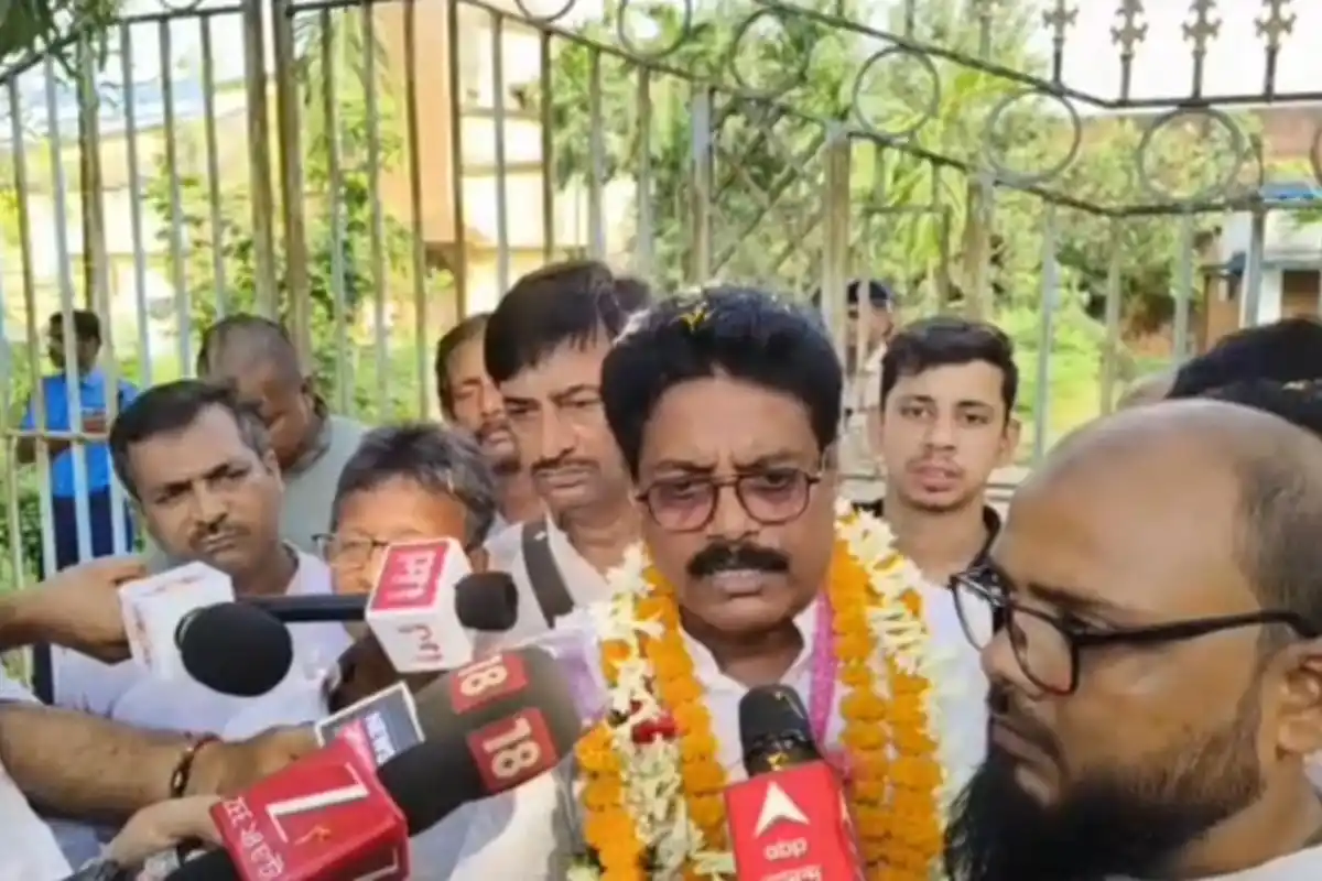 Nandigram Congress candidate Milan Pradhan bail: हल्दिया में जेल से रिहा हुए नंदीग्राम के कांग्रेस उम्मीदवार मिलन प्रधान