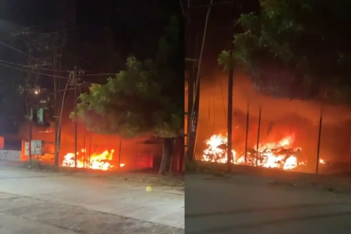Nagpur Kapil Nagar Honda Garage Fire 22 Vehicles Burnt: नागपुर में होंडा गैरेज में भीषण आग 22 वाहन जलकर खाक