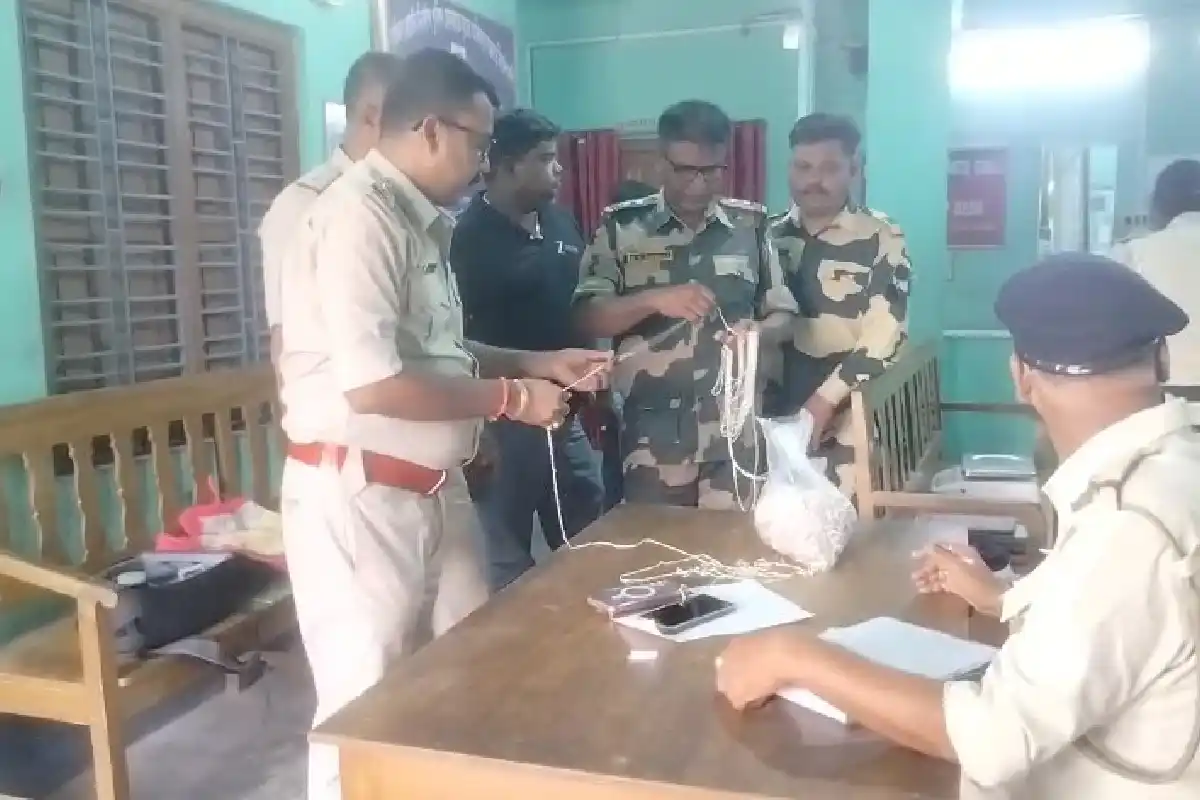 Nadia BSF Silver Jewellery Seized Bangladesh Border: नदिया सीमा पर बांग्लादेश भेजने से पहले 3 किलो 647 ग्राम चांदी के गहने बरामद